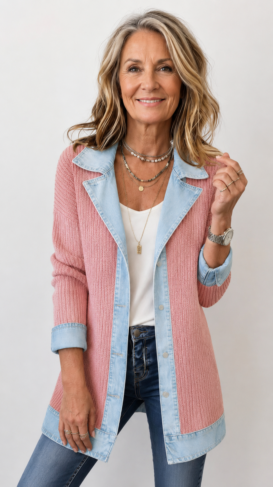 Margaret | Chaqueta Vaquera Casual Premium