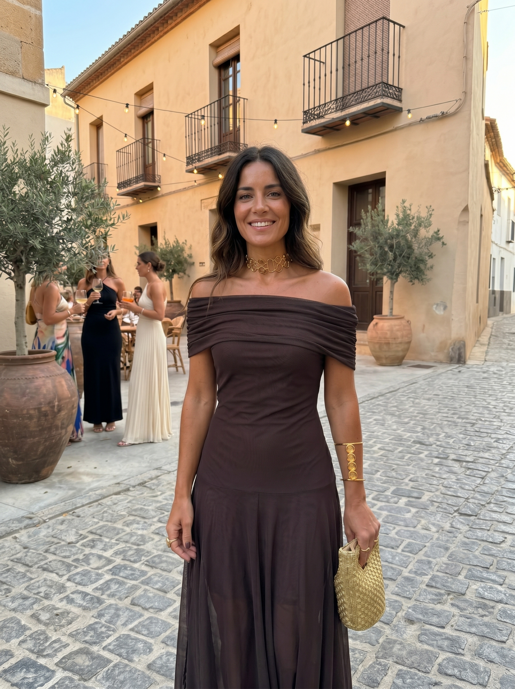 Carlota | Vestido maxi elegante y sencillo