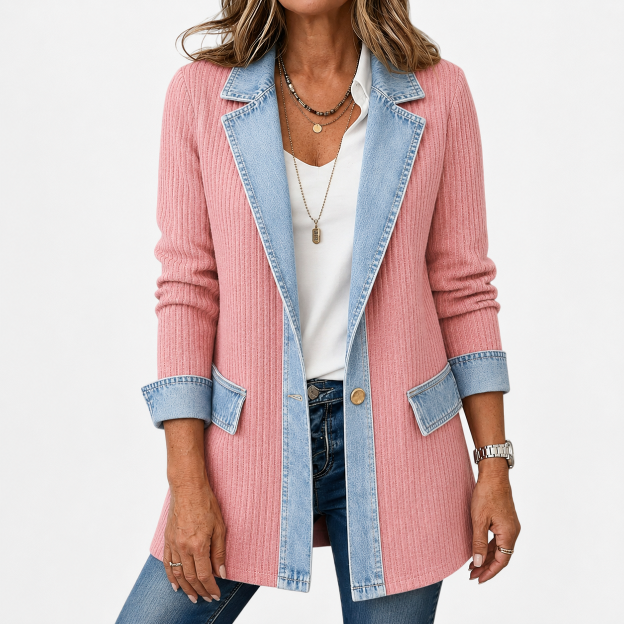 Margaret | Chaqueta Vaquera Casual Premium