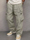 Pantalones cargo de corte recto y estilo urbano