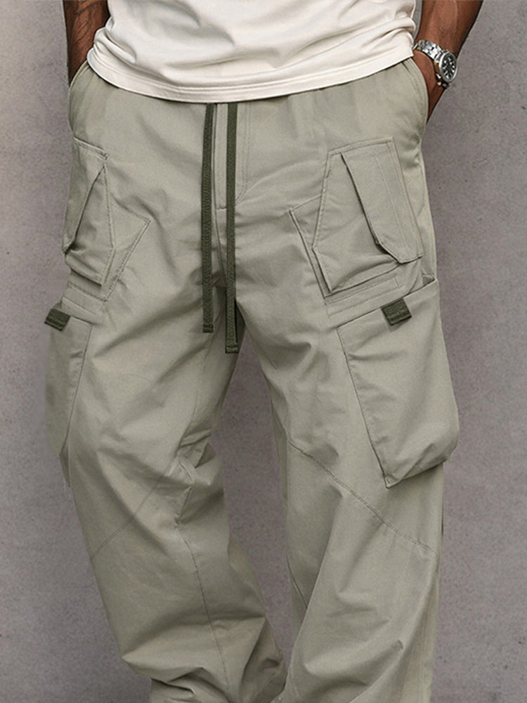 Pantalones cargo de corte recto y estilo urbano