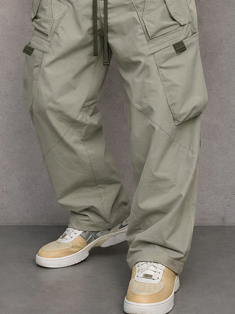 Pantalones cargo de corte recto y estilo urbano