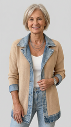 Margaret | Chaqueta Vaquera Casual Premium