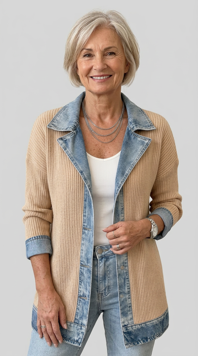 Margaret | Chaqueta Vaquera Casual Premium