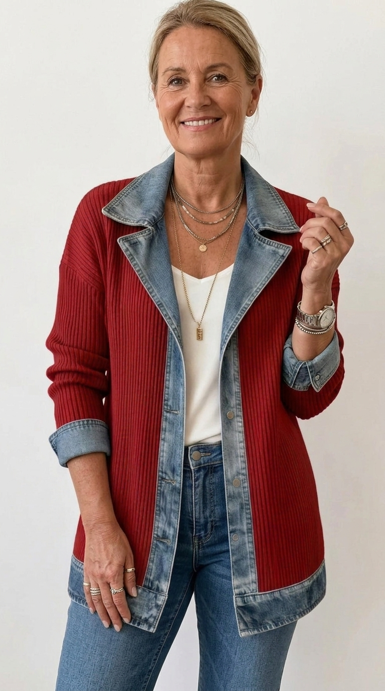 Margaret | Chaqueta Vaquera Casual Premium