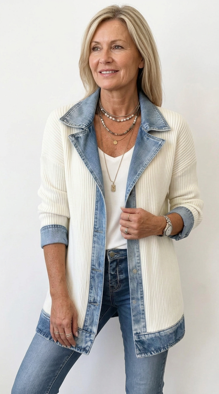 Margaret | Chaqueta Vaquera Casual Premium