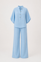 Mariel | Conjunto de lino comfort elegante