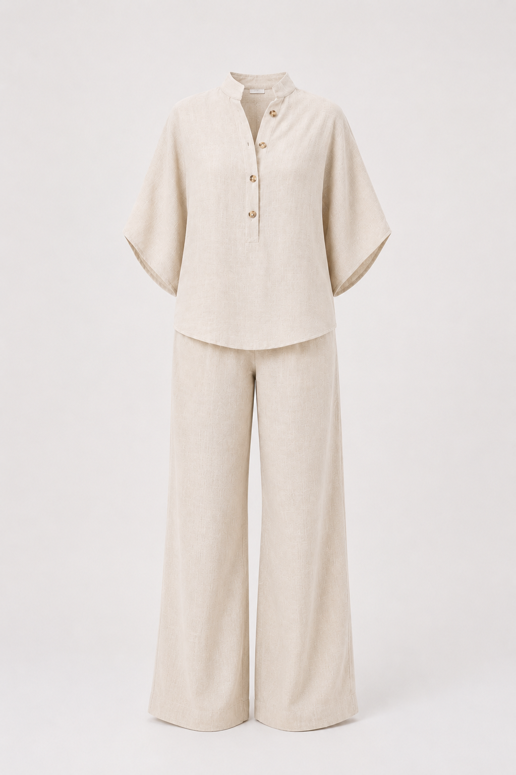 Mariel | Conjunto de lino comfort elegante