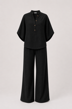 Mariel | Conjunto de lino comfort elegante