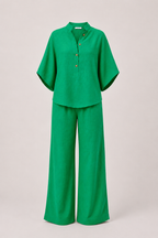 Mariel | Conjunto de lino comfort elegante