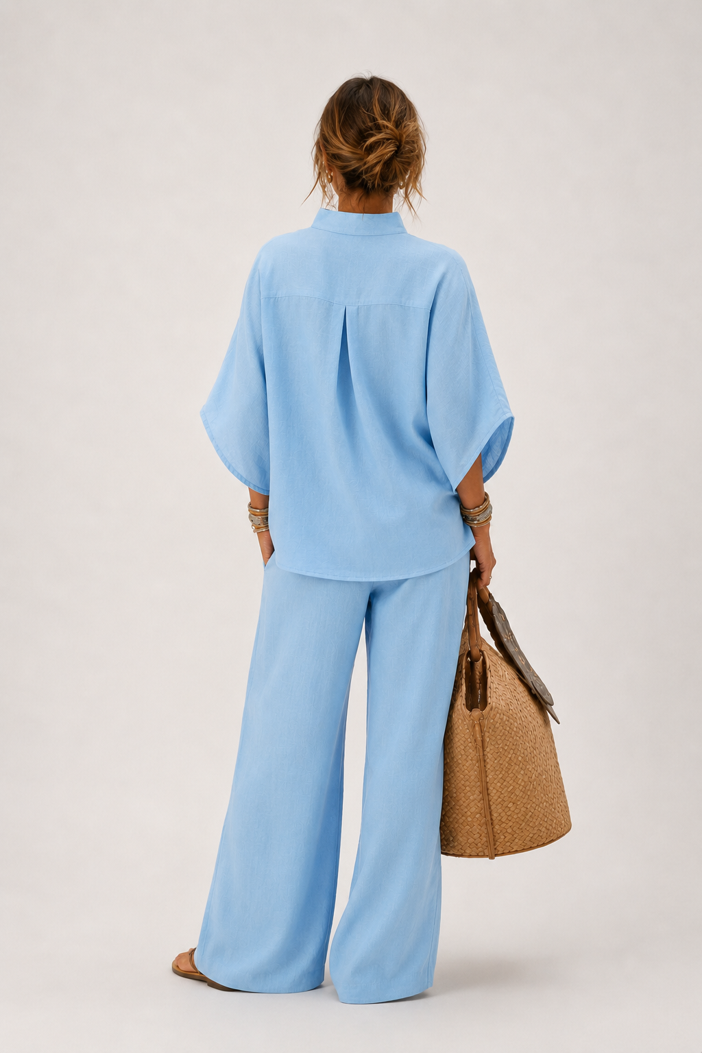Mariel | Conjunto de lino comfort elegante